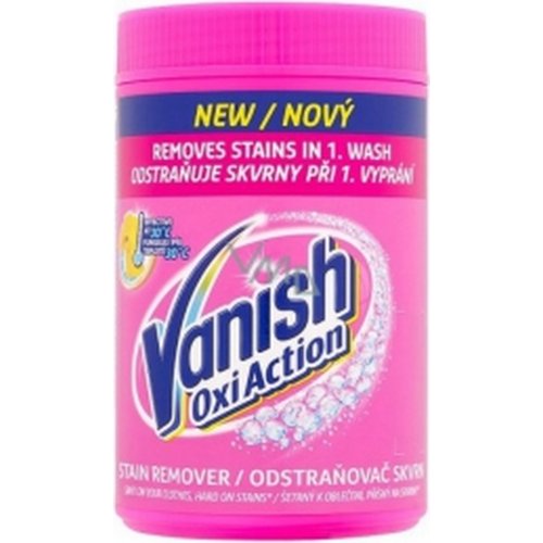 Порошок-пятновыводитель «Vanish» OxiAction, pink, 625 г