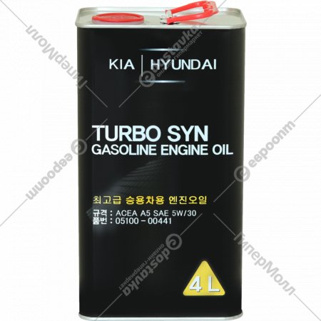 Масло моторное «Fanfaro» Kia/Hyundai 5W30 Metall, 52035, 4 л