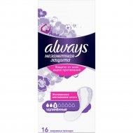 Прокладки женские ежедневные «Always» удлиненные, 16 шт