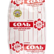 Соль пи­ще­вая Бе­ла­рус­ка­я йодированная, 1 кг