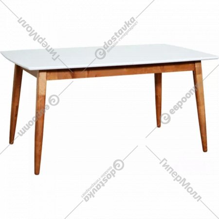 Обеденный стол «Экомебель Дубна» Самурай-2, 200х90 см, айс