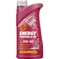Масло моторное «Mannol» Energy Formula PD 5W-40 SN/CH-4, MN7913-1, 1 л