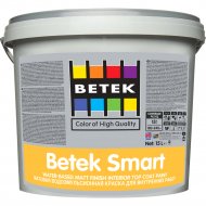 Краска «Betek» Smart White, для внутренних работ, 2.5 л