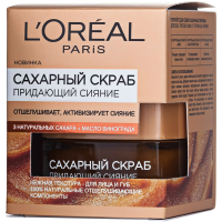 

Скраб д/лица сах."L'OREAL"(пит.)50мл