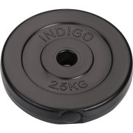 Диск для штанги «Indigo» IN123, черный, 2.5 кг