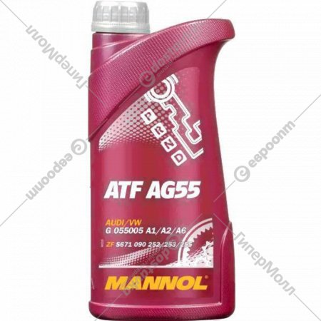 Масло трансмиссионное «Mannol» ATF AG55 Automatic 8212, MN8212-1, 1 л