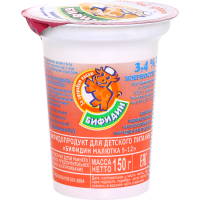 

Продукт к/м,ст"БИФИДИН-МАЛЮТ"(5-12)0.15л