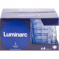 Набор стакан «Luminarc» Даллас, голубой, 300 мл, 4 шт