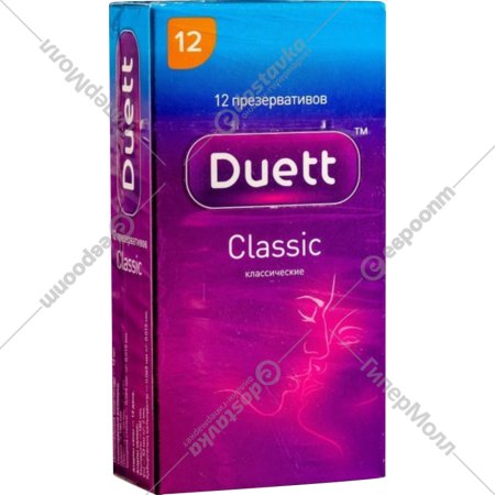 Презервативы «Duett» Classic №12, 12 шт