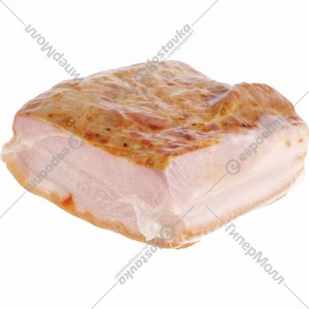 Продукт из свинины копчено-вареный «Грудинка изысканная гранд» 1 кг, фасовка 0.2 - 0.3 кг