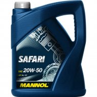 Масло моторное «Mannol» Safari 20W-50 SN/CH-4, MN7404-5, 5 л
