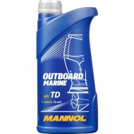 Масло моторное «Mannol» 2 -Takt Outboard Marine 7207 API TС NMMA TC-W3, MN7207-1, 1 л