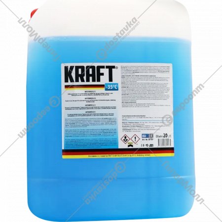 Антифриз «Kraft» G11, KF107, синий, 20 л