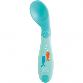 Ложка «Chicco» Baby's First Spoon мягкая, 16100200000, го­лу­бая