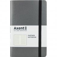 Записная книга «Axent» Partner Soft А5, 8206-15, серый, 96 листов