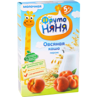 

Каша "ФРУТОНЯНЯ"(мол,овсяная/персик)200г