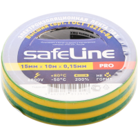 

Изолента "SAFELINE"(желто-зел.)15мм/10м