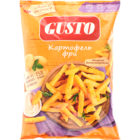 

Картофель-фри "GUSTO" (соломка) 750 г