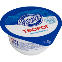 

Творог зерн."КРОШЕЧКА" 5% стак 140 г