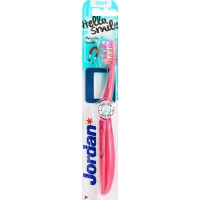 

Зубн.щ."JORDAN"(Hello Smile,мягк,роз/м)