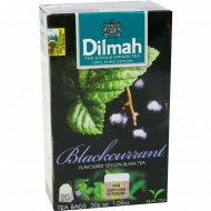 Чай черный «Dilmah» черная смородина, 20 пакетиков