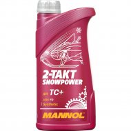 Масло моторное «Mannol» 2 -Takt Snowpower 7201 TC+, MN7201-1, 1 л
