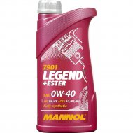 Масло моторное «Mannol» Legend + 0W-40 SM/CF, MN7901-1, 1 л