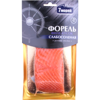 

Форель "7 МОРЕЙ" (сл/сол,филе-кусок)300г