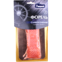 

Форель "7 МОРЕЙ" (сл/сол,филе-кусок)200г