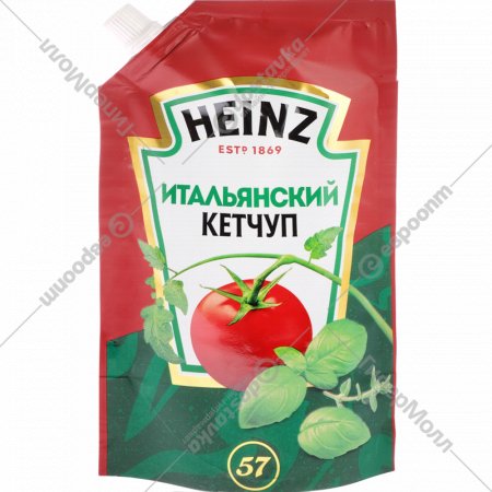 Кетчуп Heinz» итальянский томатный, 320 г