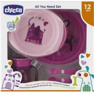 Набор детской посуды «Chicco» 16201100000, розовый