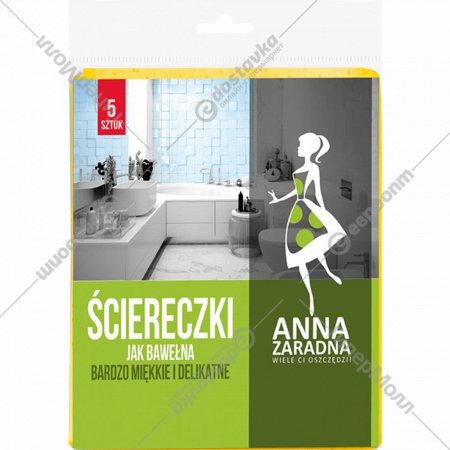 Салфетки для уборки «Anna Zaradna» 5 шт