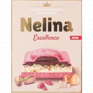 Шоколад рубиновый «Nelly» Nelina, с начинкой из фундука, 62 г