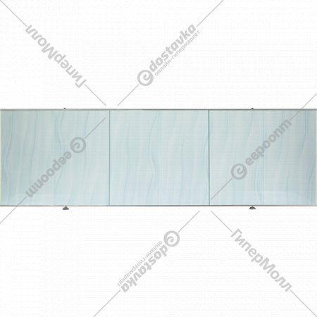 Экран под ванну «Comfort Alumin» Волна голубая, 1.2 м