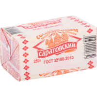 

Маргарин "САРАТОВСКИЙ" (слив,перг)60%250