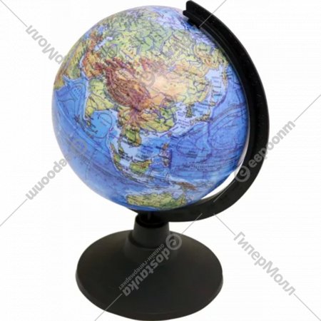 Глобус «Globen» Физический, К011200001, 12 см