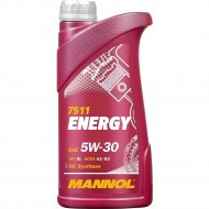 Масло моторное «Mannol» Energy 5W-30 API SN/CH-4 A3/B4, MN7511-1, 1 л