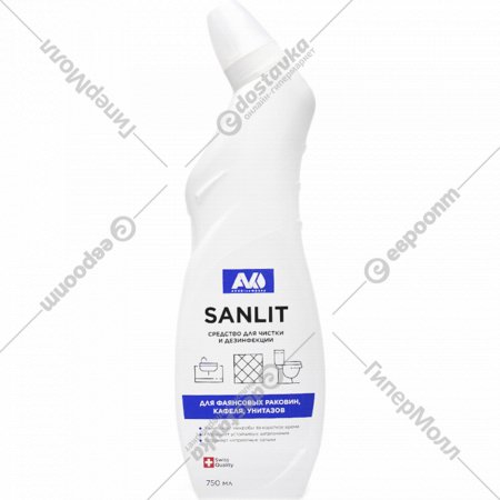 Чистящее средство для унитаза «AVKO» Санлит, 750 мл