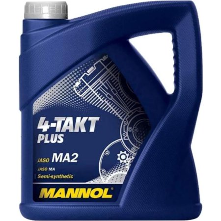 Масло моторное «Mannol» 4-Takt Plus 10W40, MN7202-4, 4 л