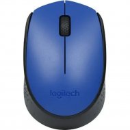 Мышь «Logitech» M170, 910-004647, черный/синий