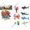 Игровой набор «Toys» Морские животные, B1557200, 8 шт