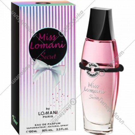 Парфюмерная вода «Parour Parfums» Miss Lomani Secret, женская, 100 мл