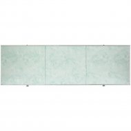 Экран для ванны «Comfort Alumin» Мрамор, зеленый, 120 см