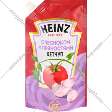 Кетчуп «Heinz» с чесноком и пряностями, 320 г