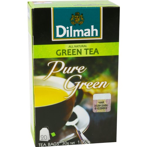 Чай зеленый «Dilmah» 20 х 1.5 г