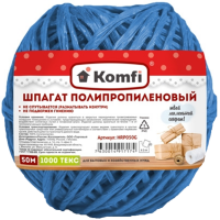 

Шпагат"KOMFI"(полипроп.синий,50м)