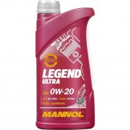 Масло моторное «Mannol» Legend Ultra 0W-20 API SN Plus RC, MN7918-1, 1 л