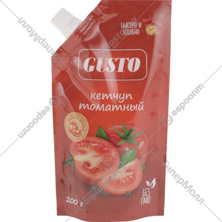 Кетчуп «Gusto» томатный, 200 г