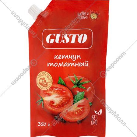 Кетчуп «Gusto» томатный, 350 г