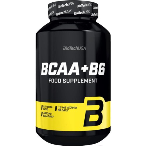 Аминокислота «BioTech USA» BCAA + B6, 100 таблеток